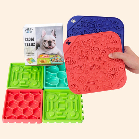 Licky Mats + Slow Feedz Kit